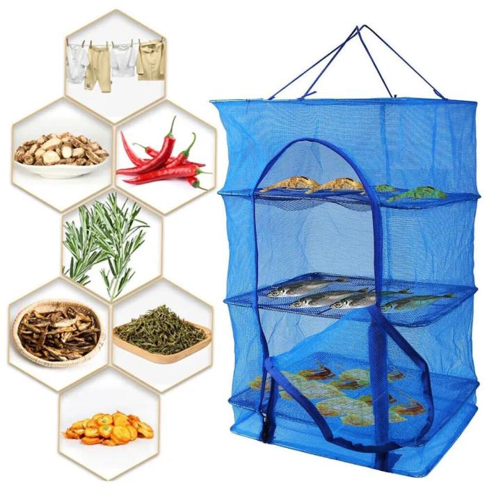 Foldable 4 layer Multifunctional Food Drying Case-000069